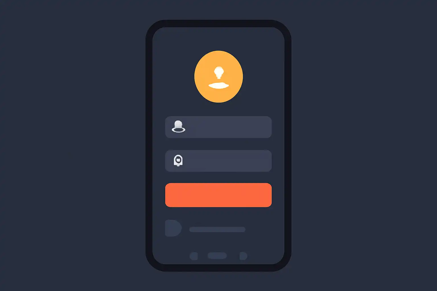 Detail screen: creating an account, mobile screen, Spin Crush