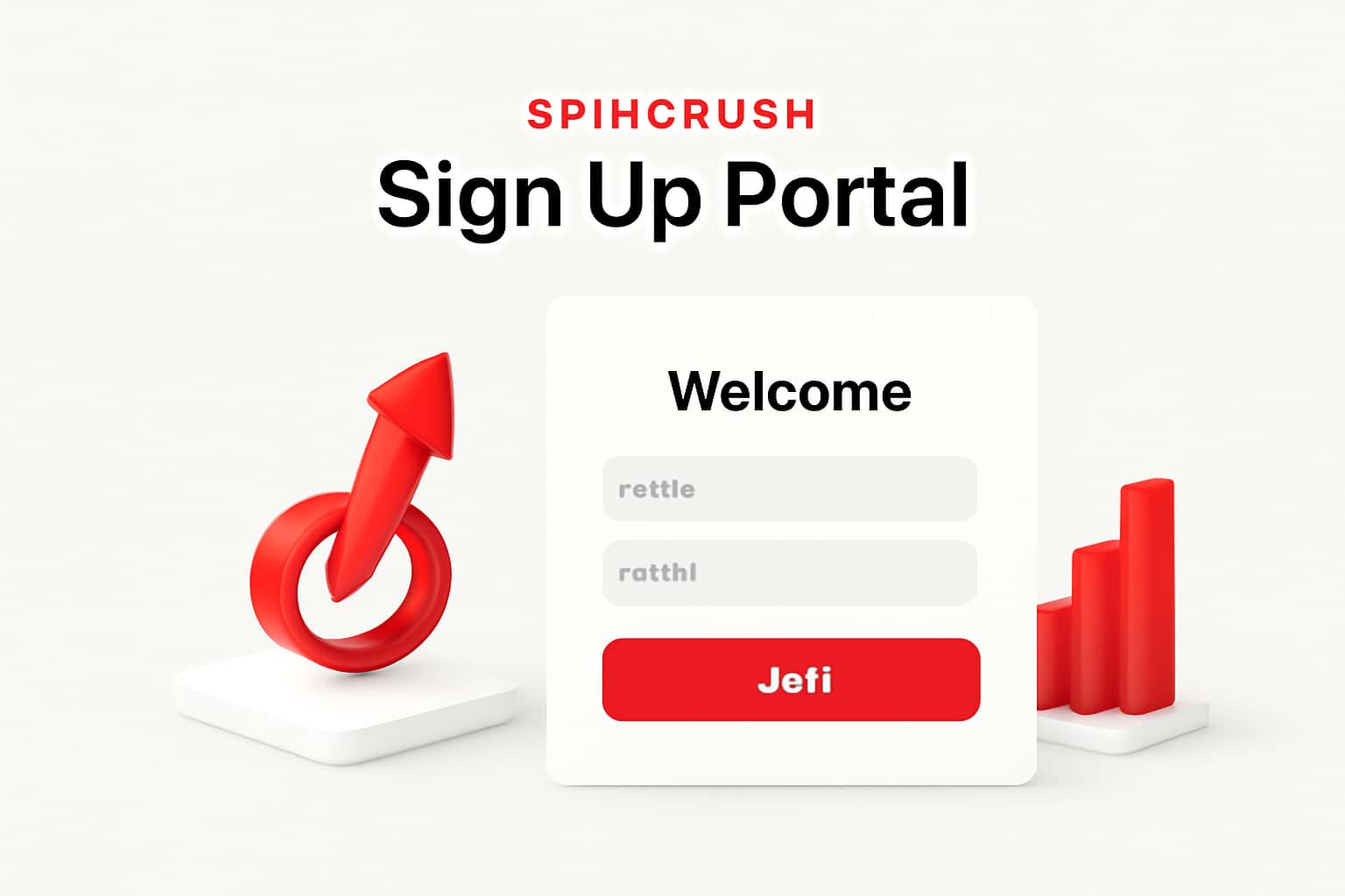 Spincrush Sign Up Portal Interface