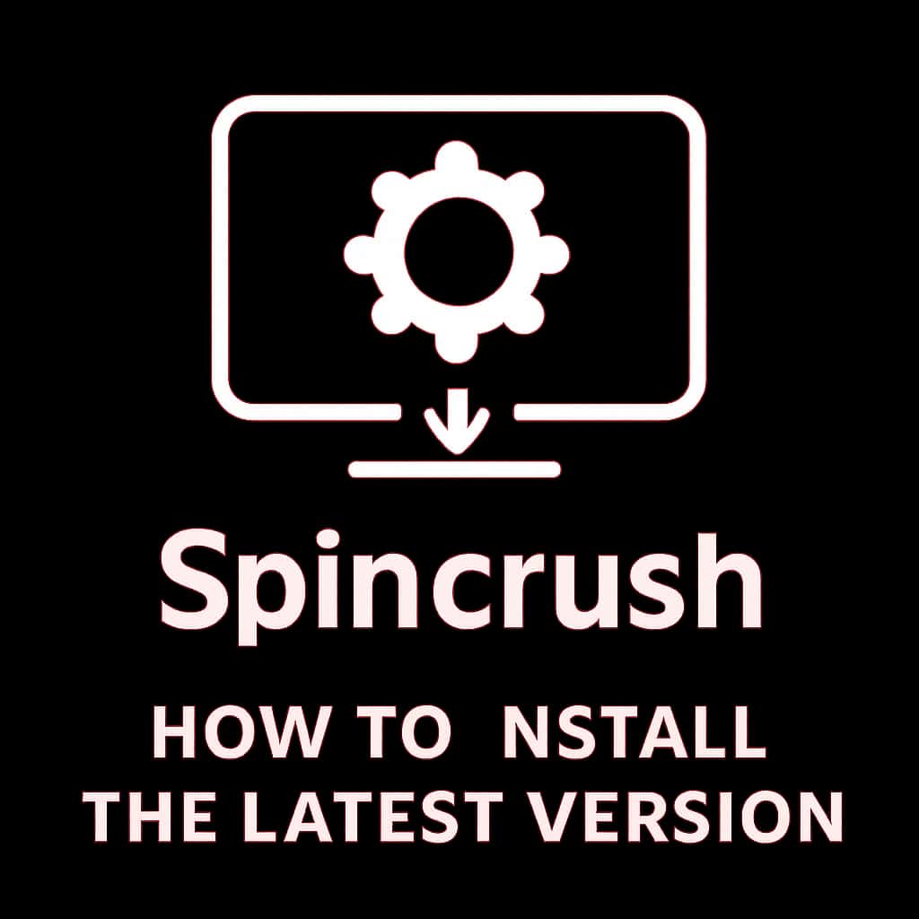 An icon representing the installation guide for Spincrush.