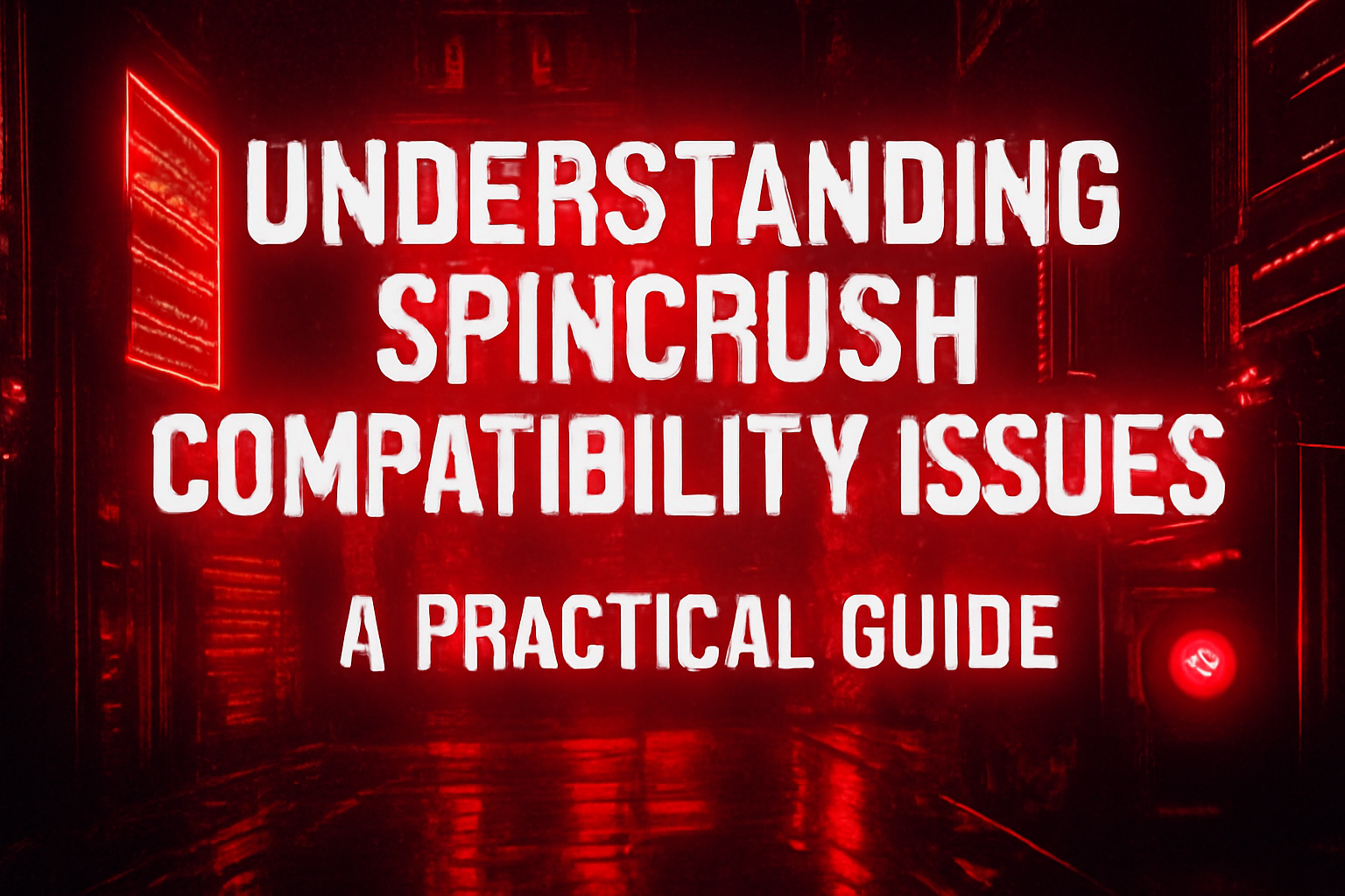 Visual representation of the Spincrush Setup Guide.