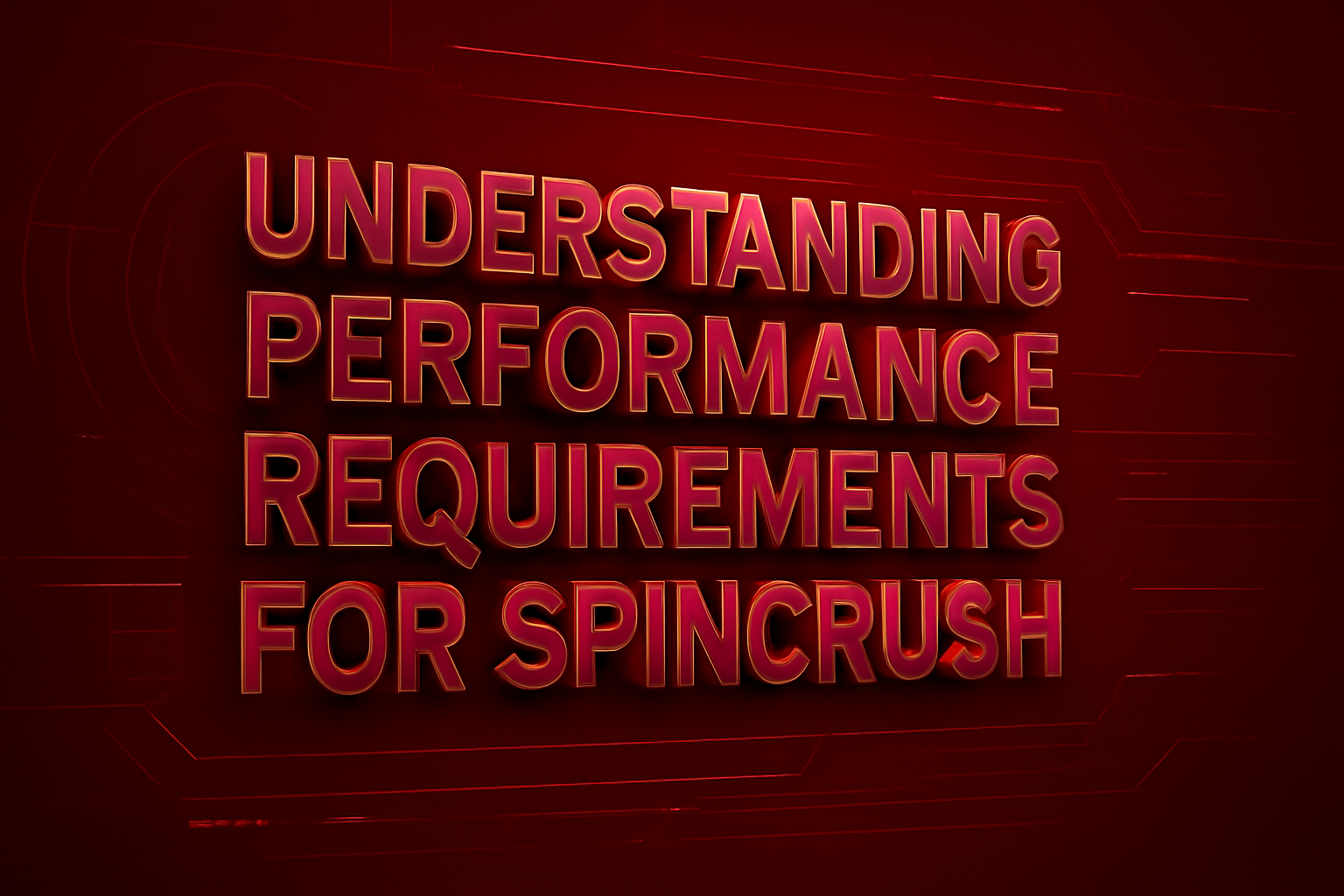 An informative scene depicting the comparison of Spincrush with its competitors.