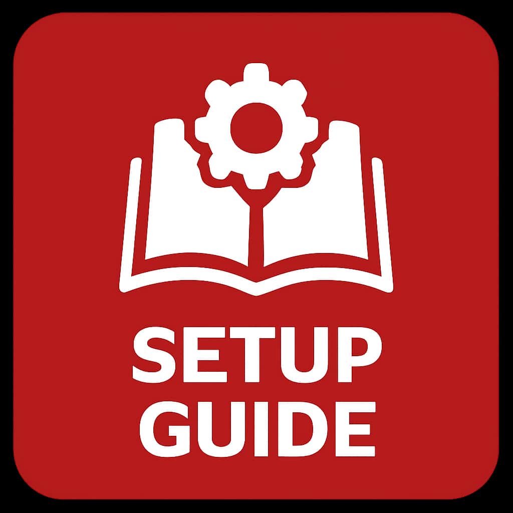 Icon representing Spincrush Setup Guide.