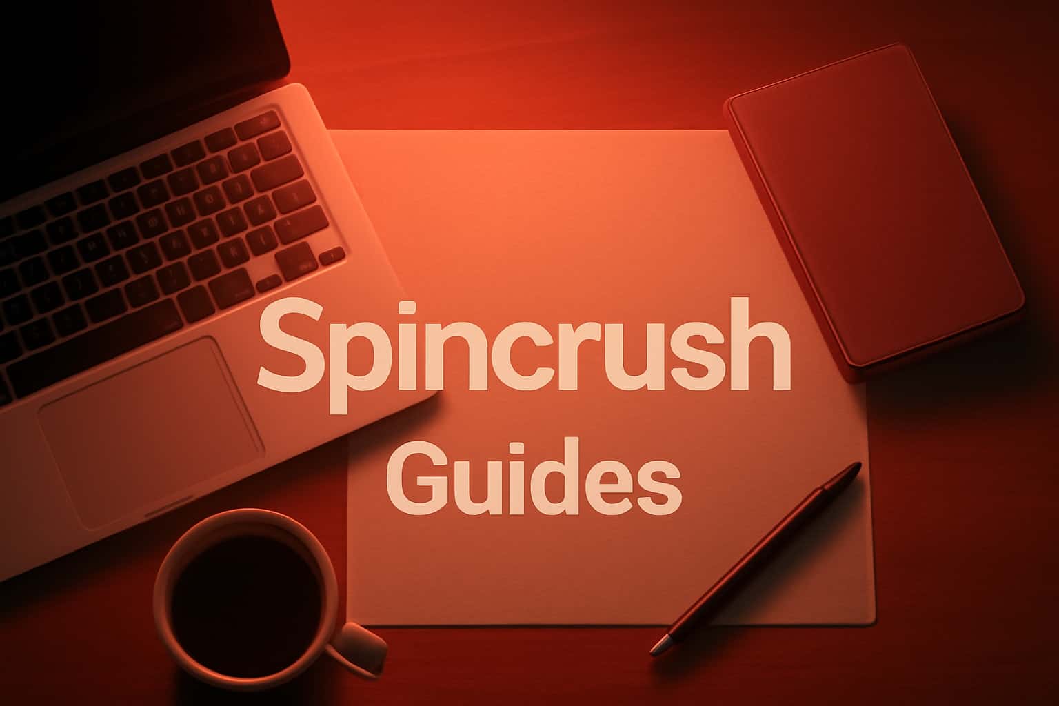 A visual representation of Spincrush Guides, illustrating essential app information and processes.